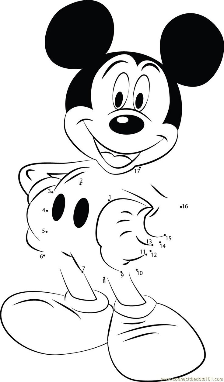 mickey mouse template printable