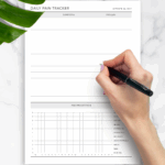 Download Printable Daily Pain Tracker Template PDF