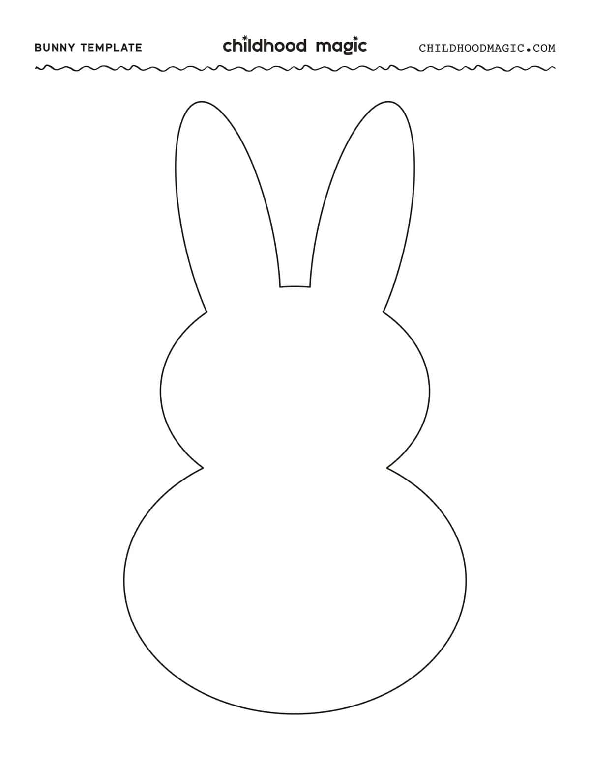 printable bunny templates