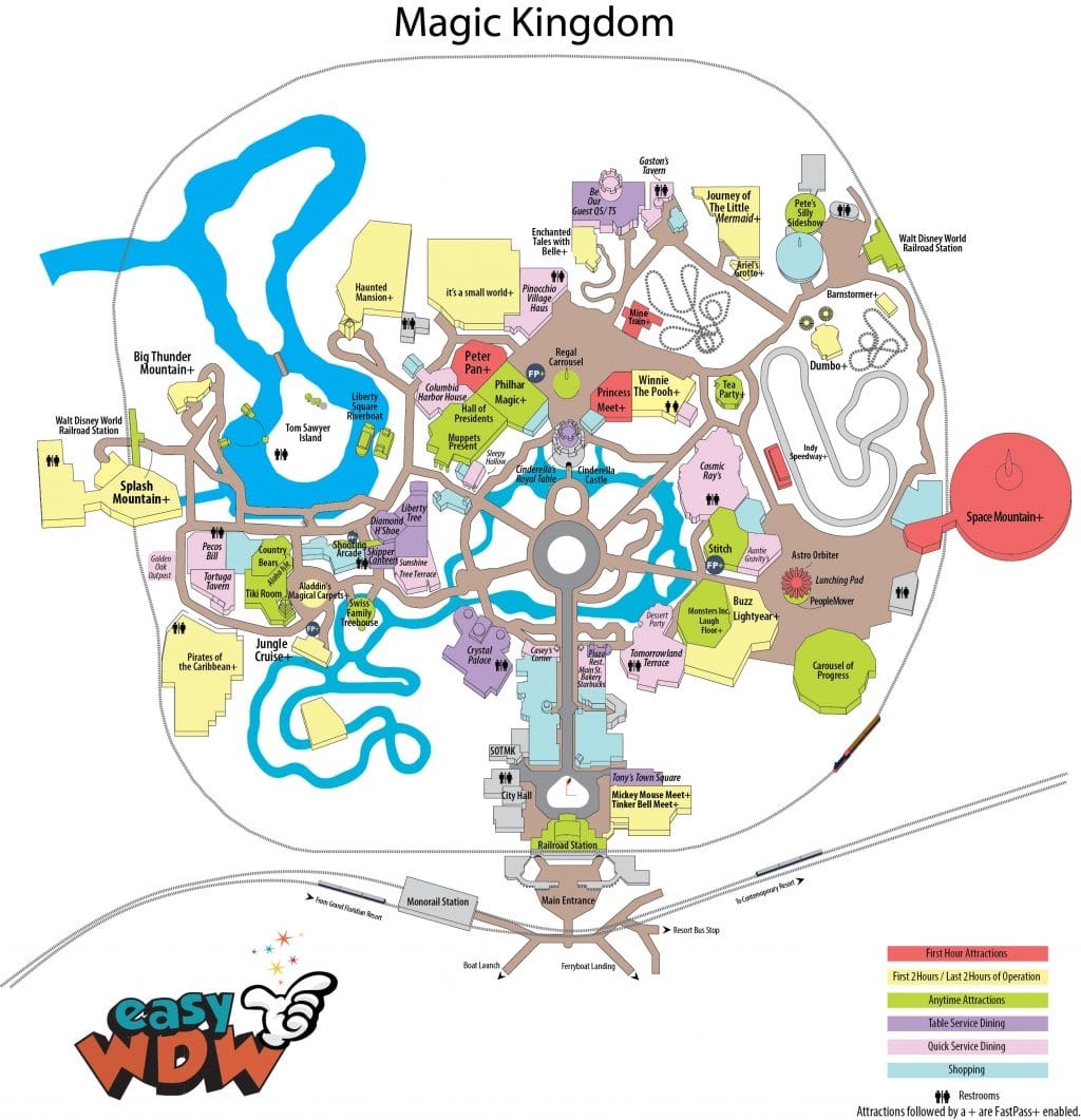 printable map of magic kingdom