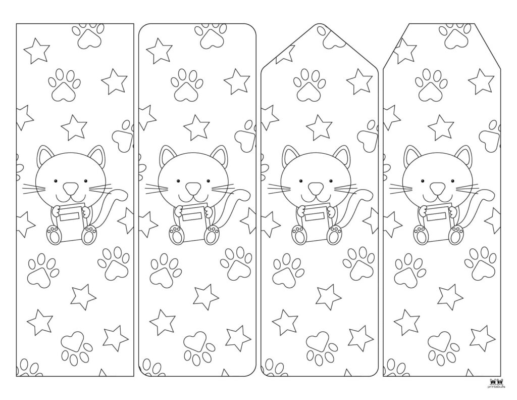 free printable bookmarks templates
