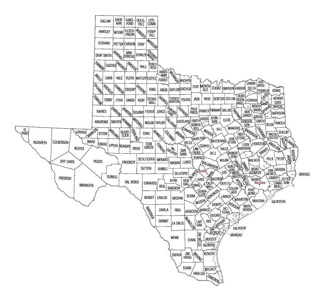 File Texas Counties Map png Wikimedia Commons