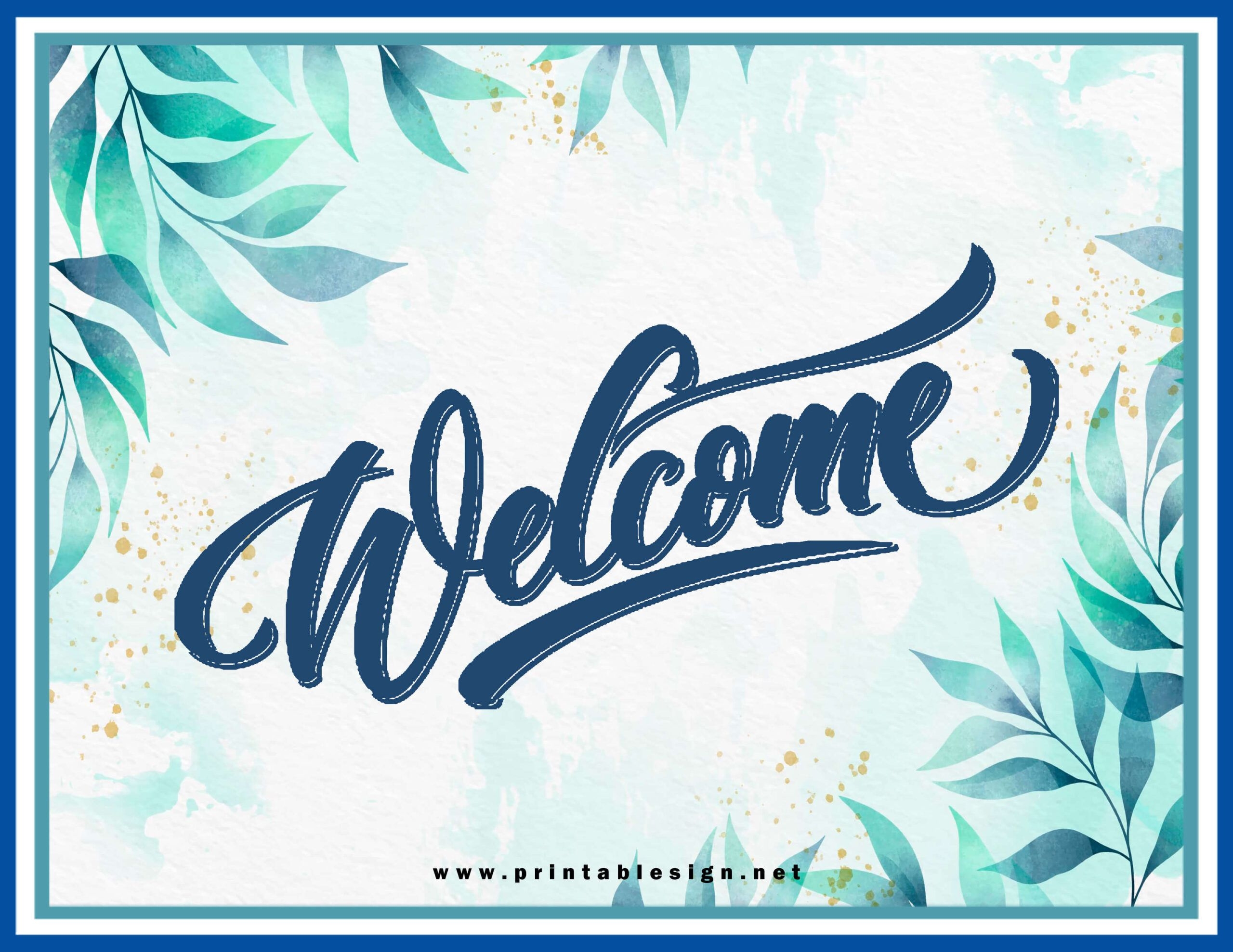 Foam Board Printable Welcome Home Signs Printable JD Print Welcome Sign A1 Wedding