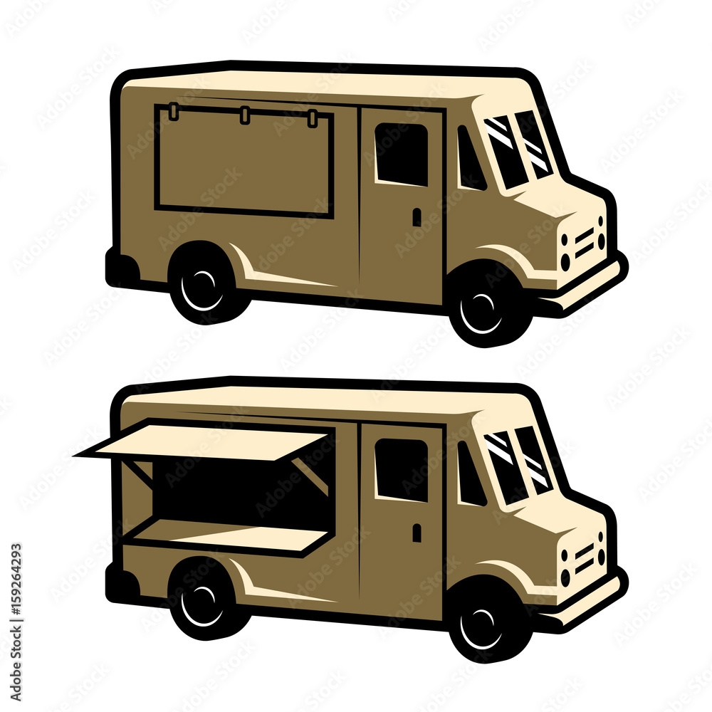 food truck template printable
