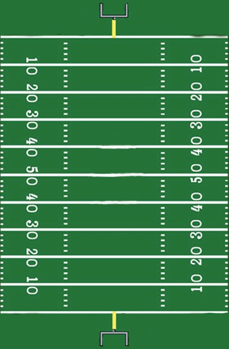 football printable template