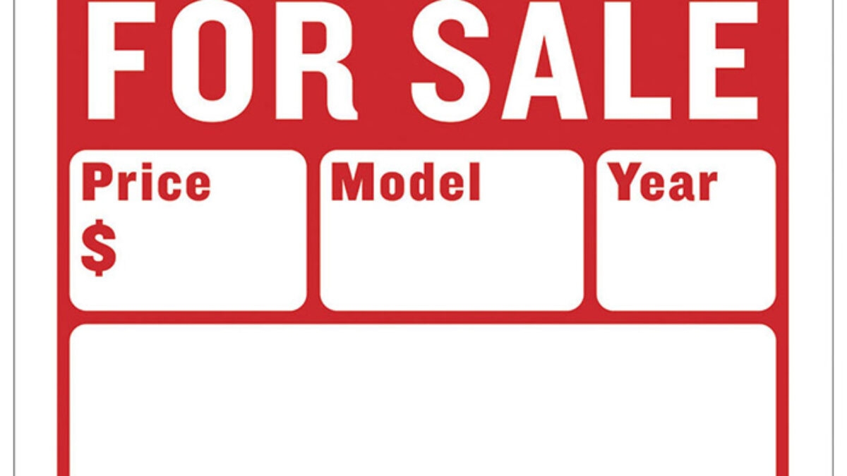 For Sale Signs 2 Line Cheap Plastic Signs Wholesale Bulk Pricing
