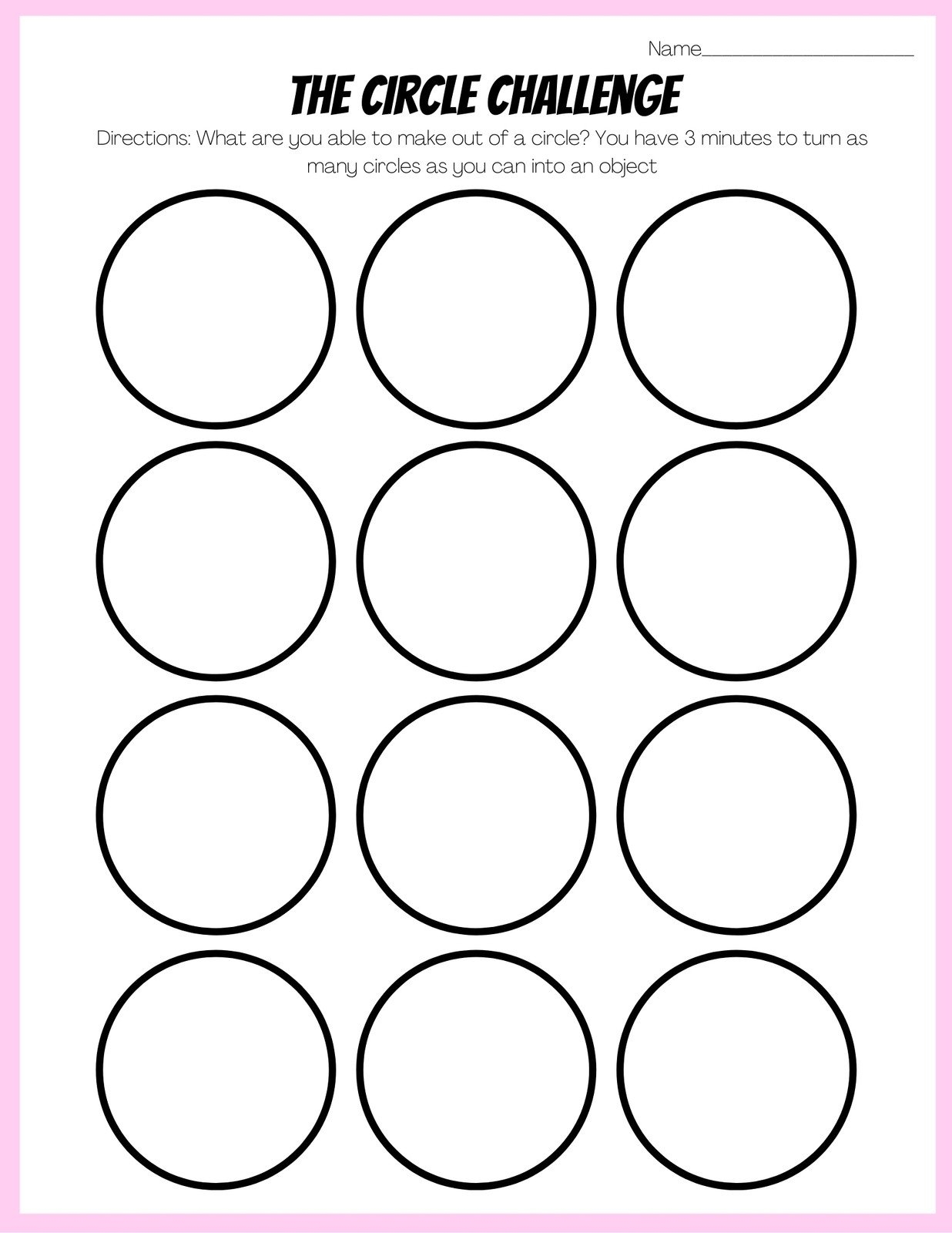 Free And Customizable Circle Templates Free And Customizable Circle Templates