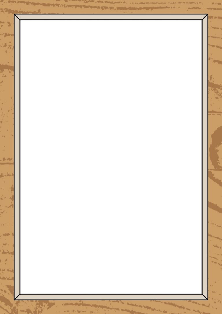 Free And Customizable Frames Templates