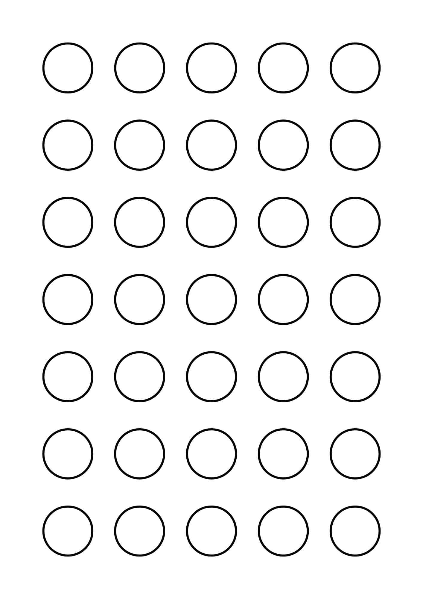 circle template printable pdf