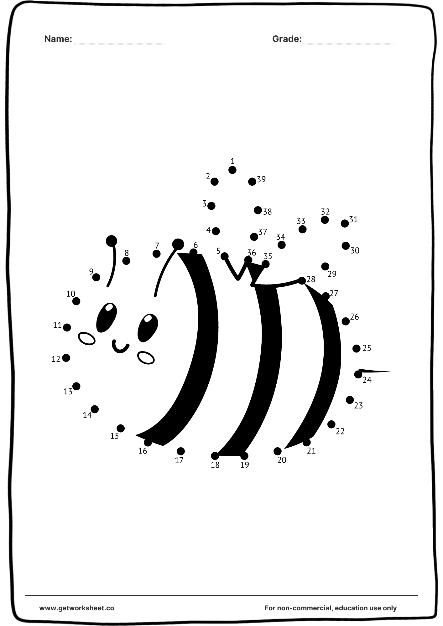 connect the dots printable