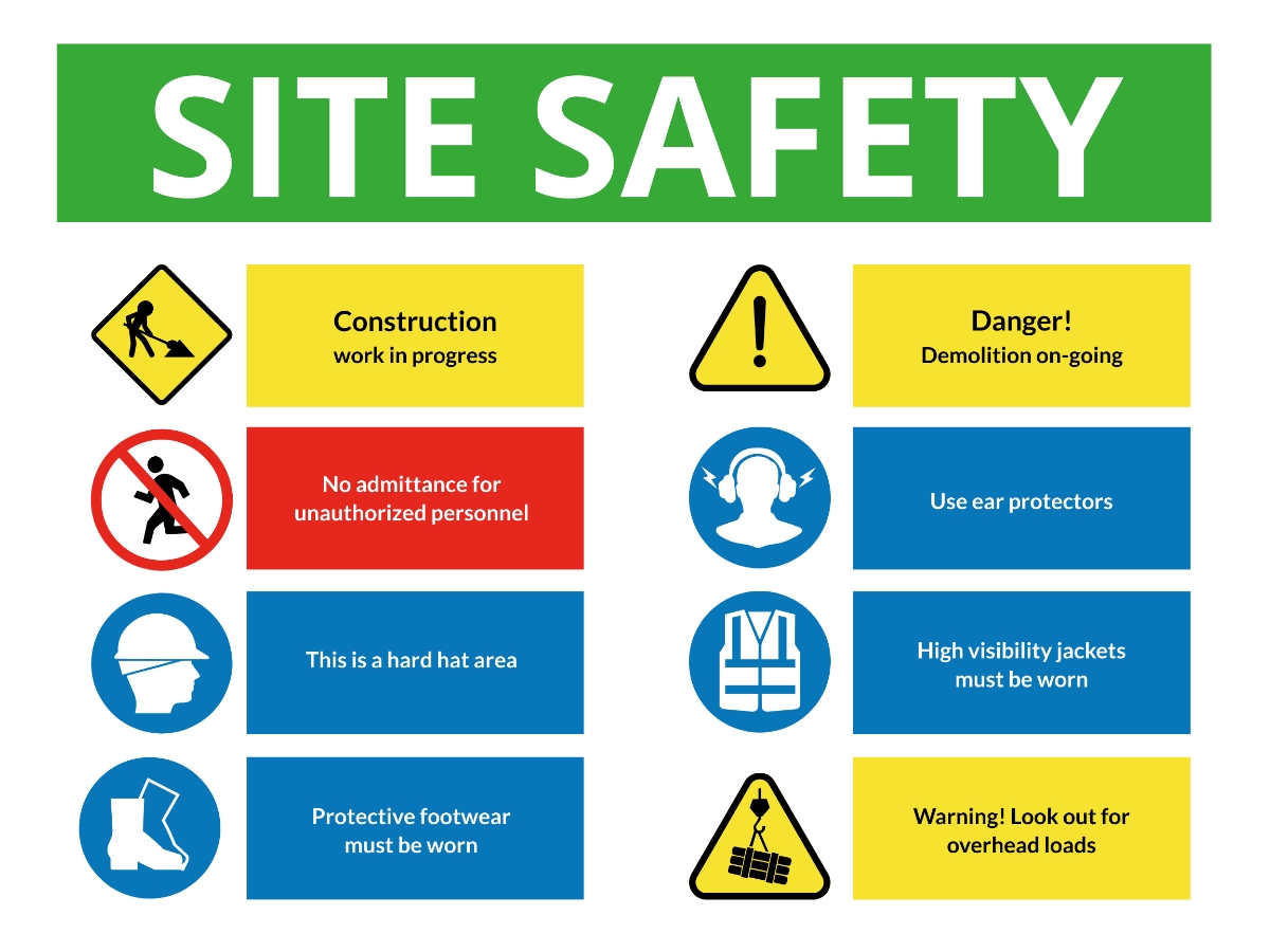 free printable construction signs