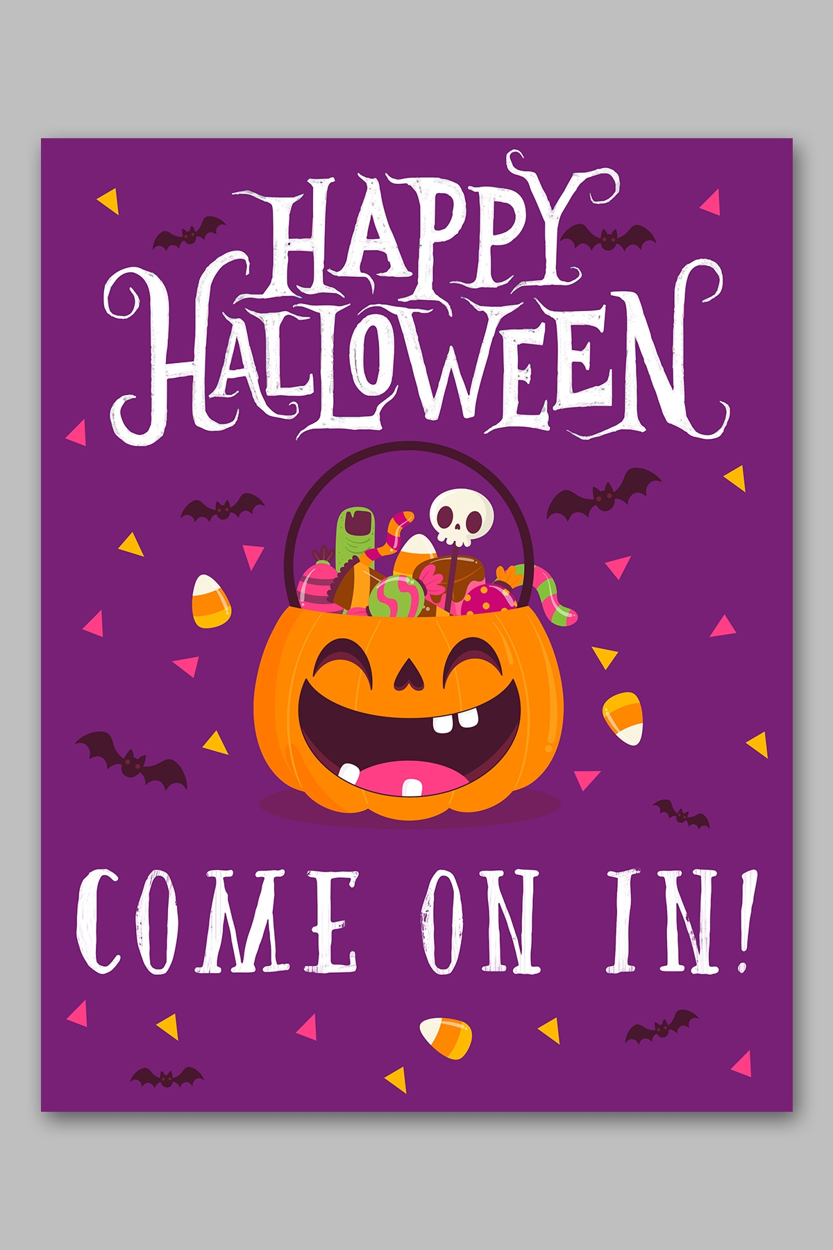 Free Halloween Candy Printable Sign Set No Sign Up Needed