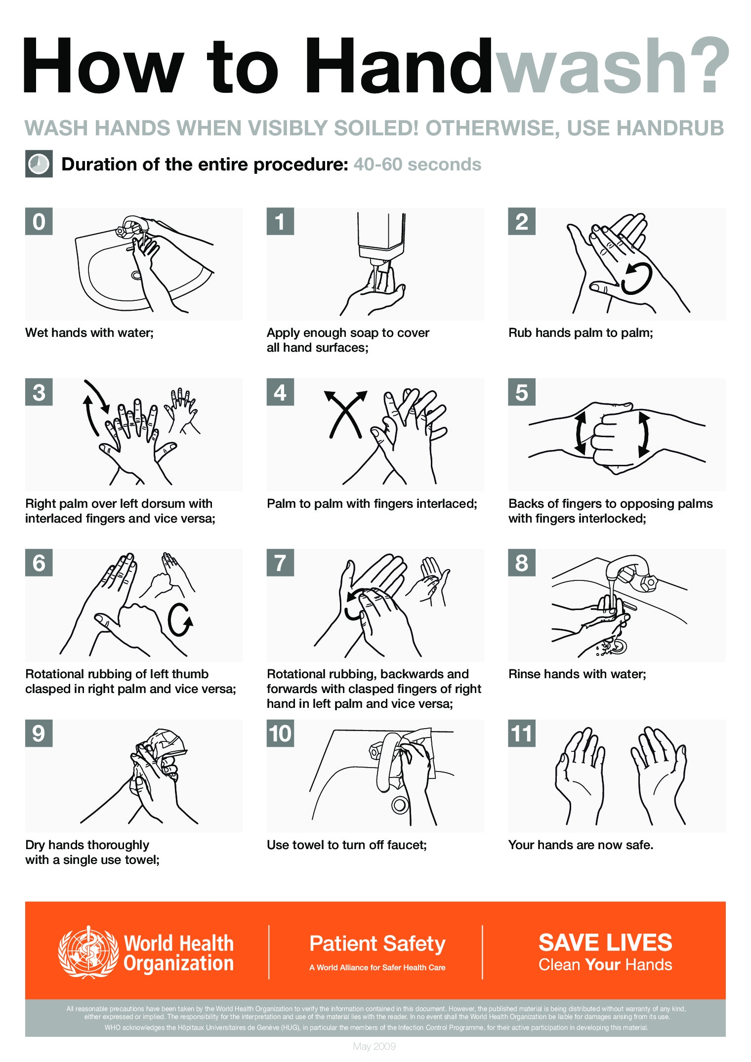 handwashing signs printable