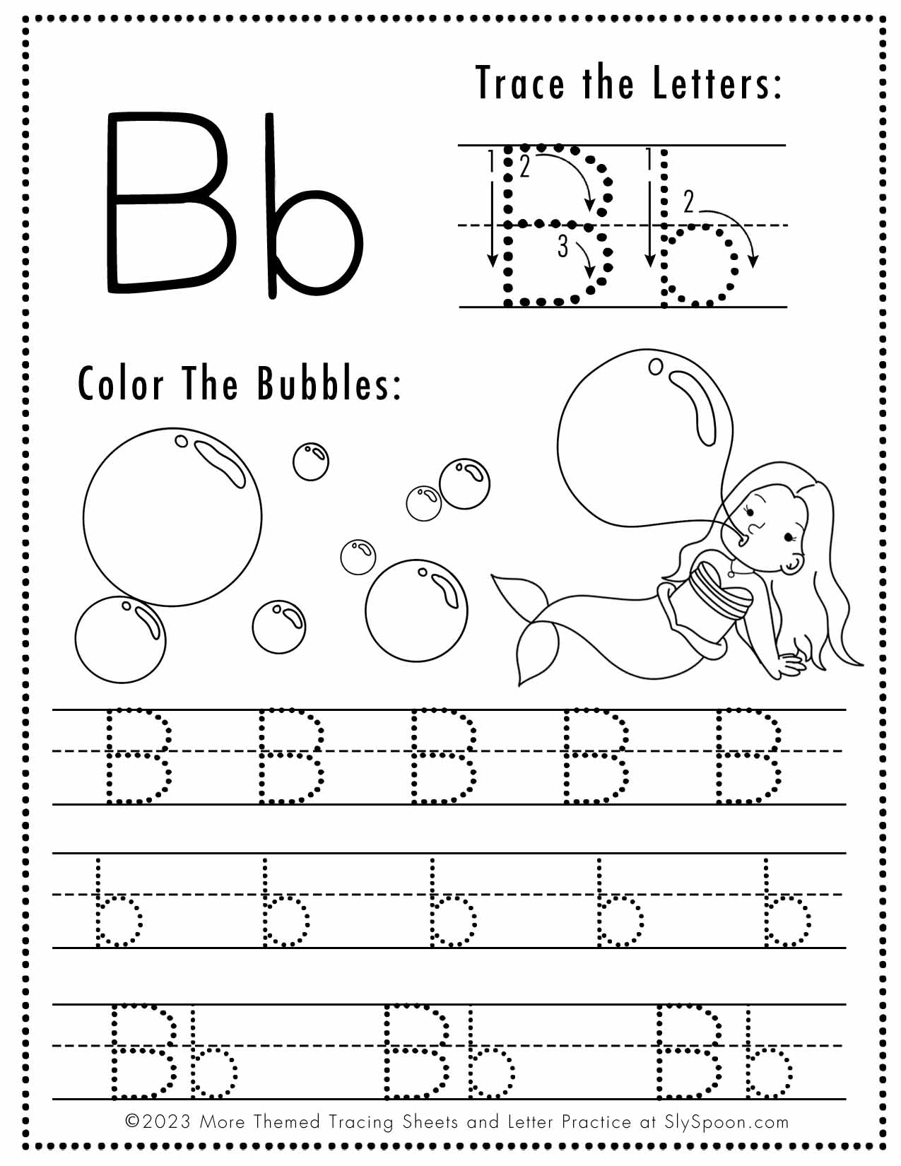 abc tracing sheet printable