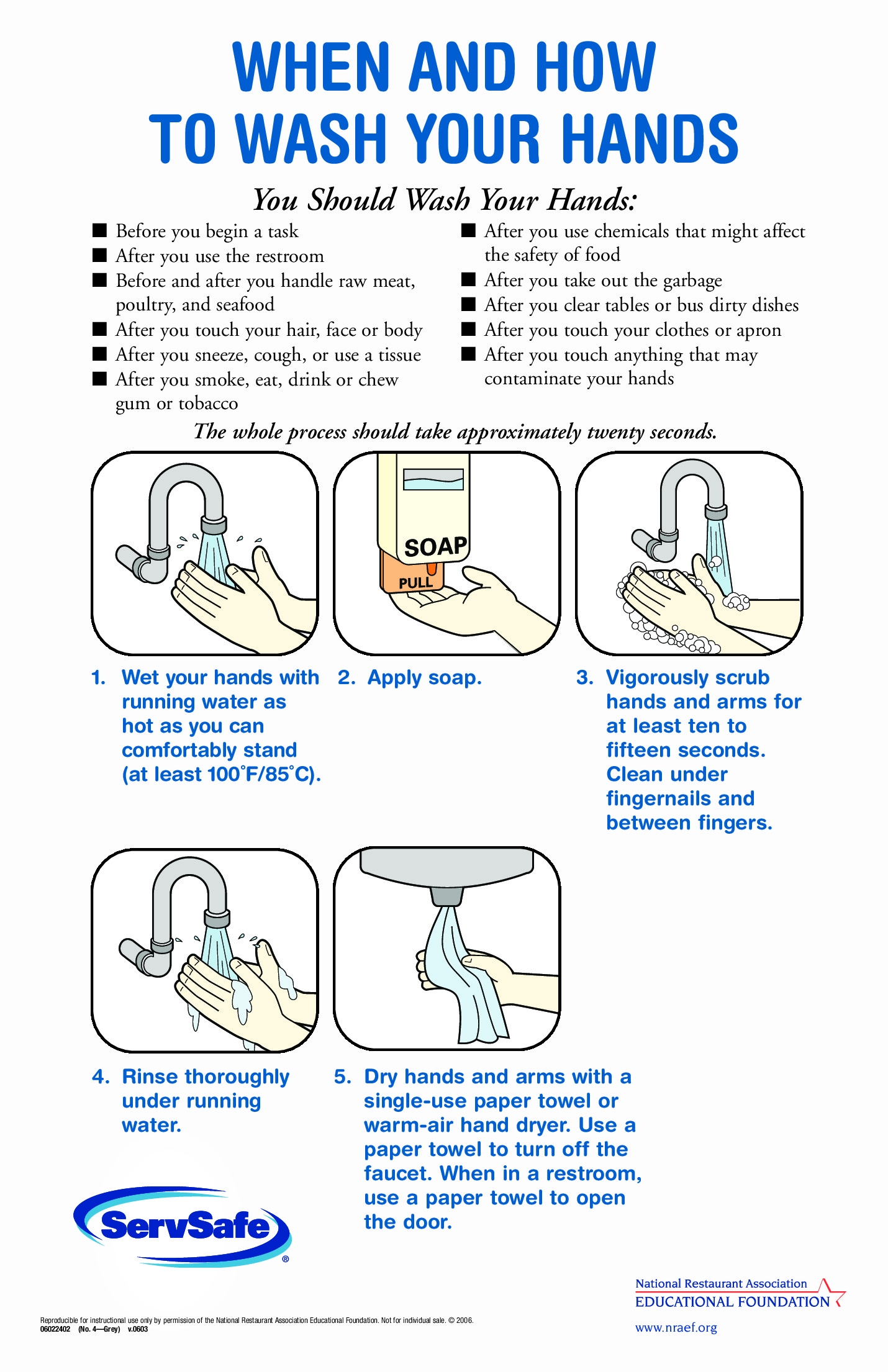 Free NM Handwashing Sign Labor Law Poster 2025