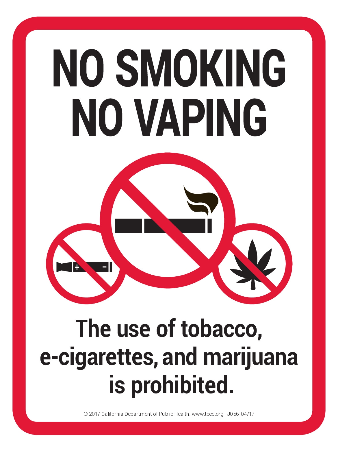 Free No Smoking Sign 2025