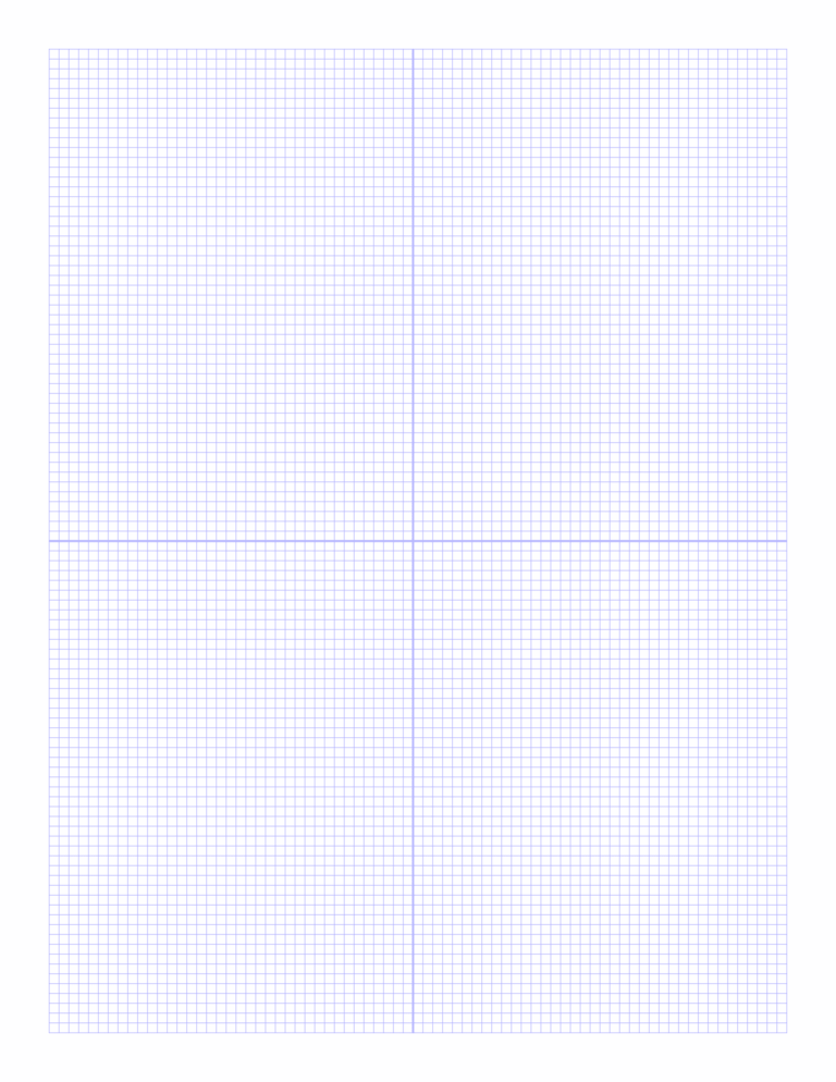 Free Online Graph Paper Plain