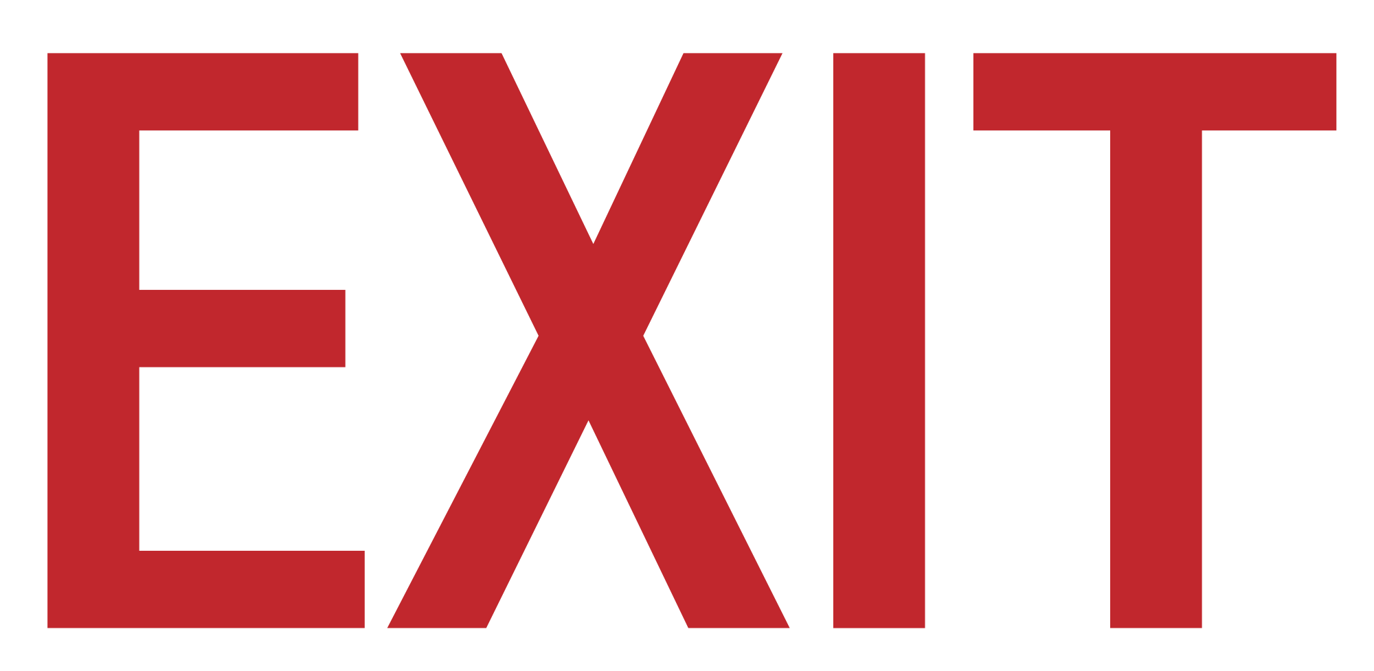 Free Photo Exit Sign Escape Exit Letters Free Download Jooinn