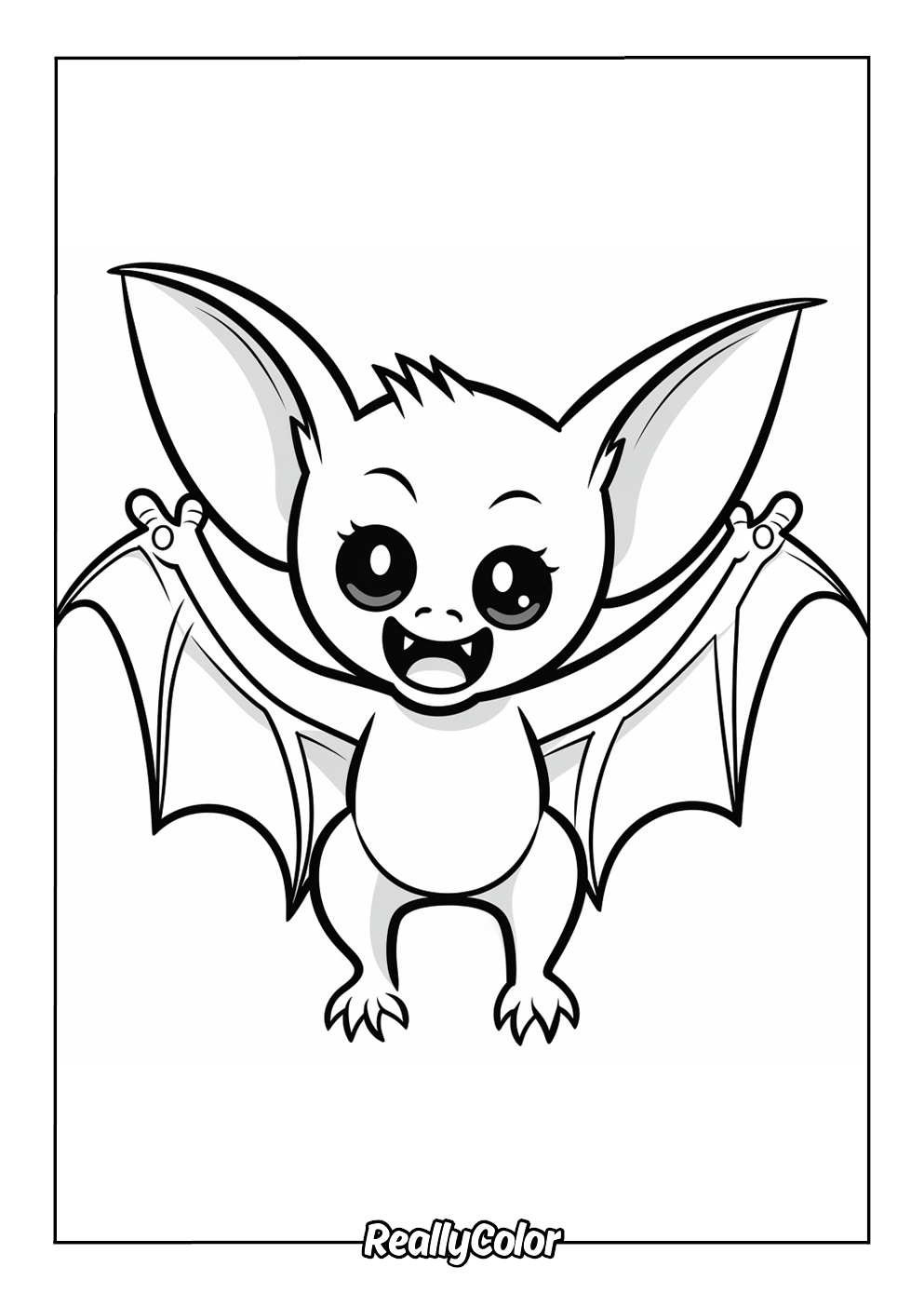 Free Printable Bat Coloring Pages