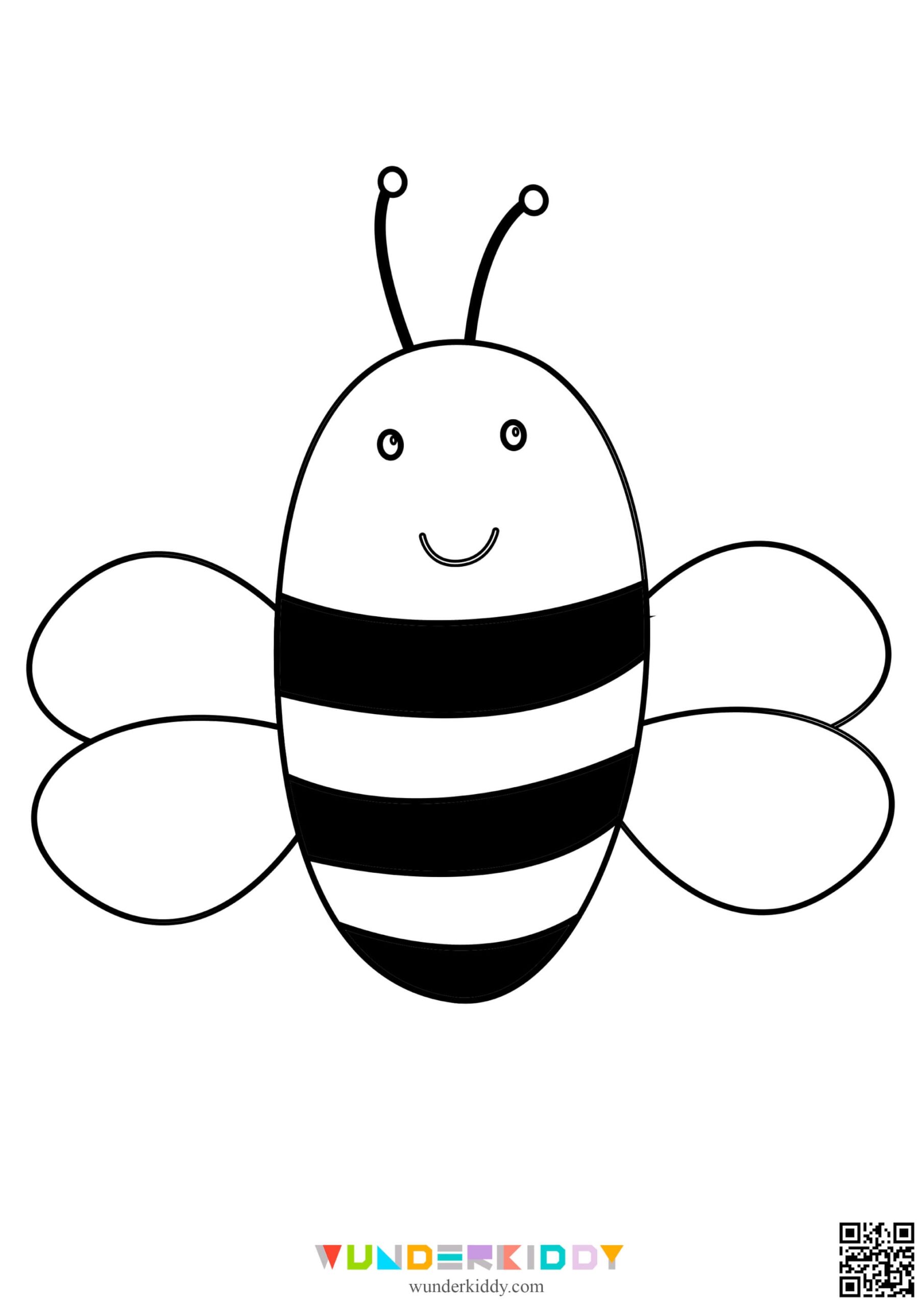 free printable bumble bee template
