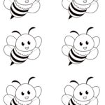 Free Printable Bee Template For Kindergarten Craft