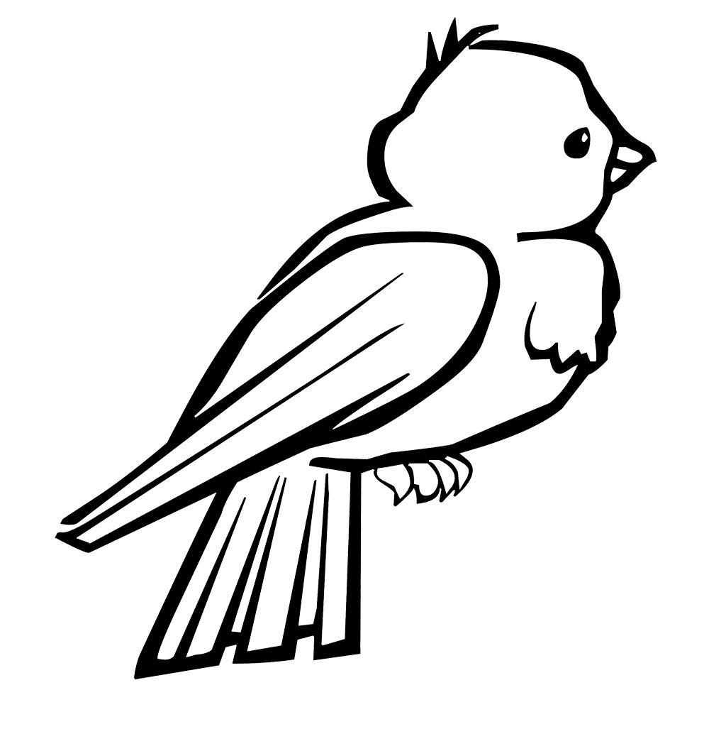 free printable bird template