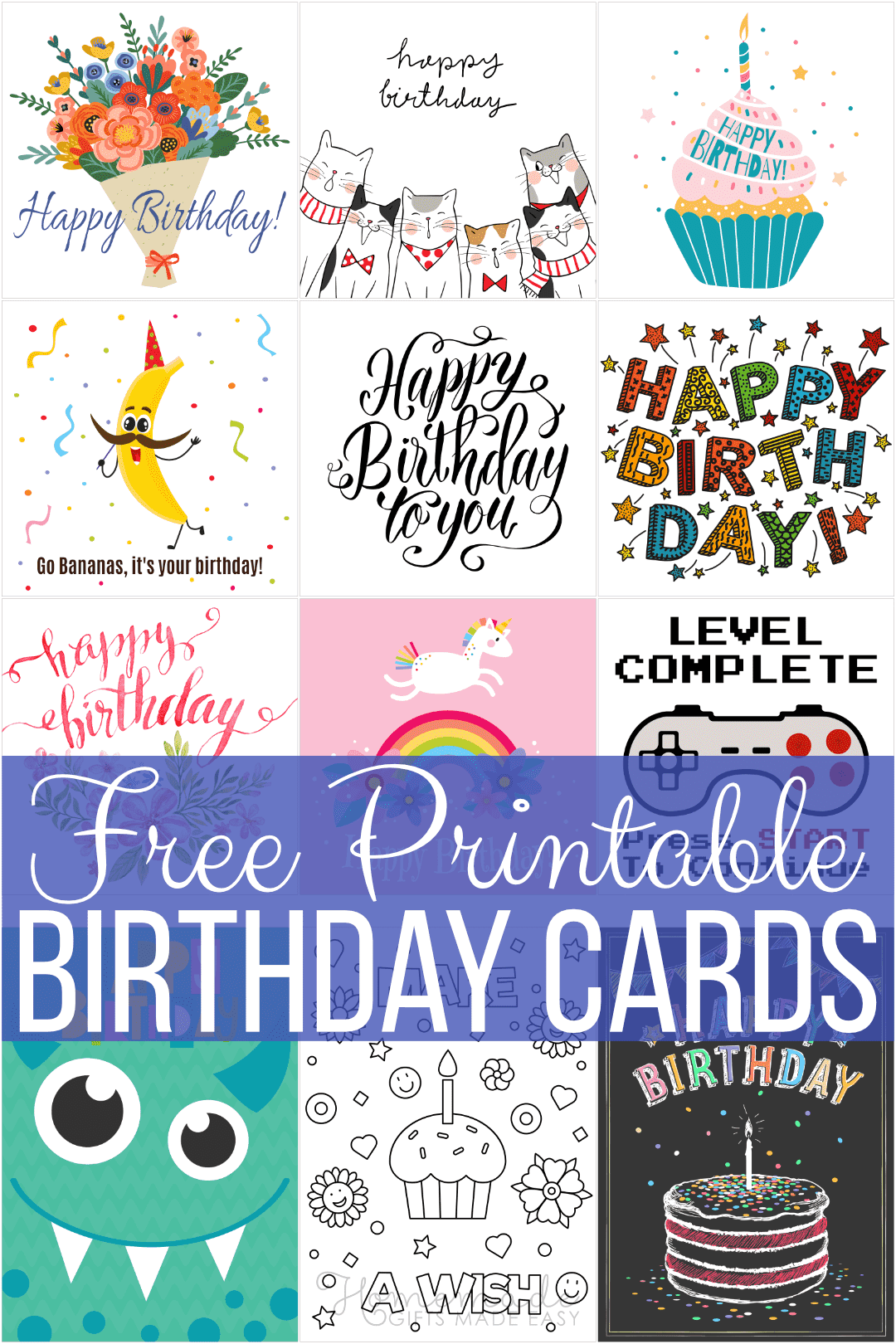 happy birthday sign printable free