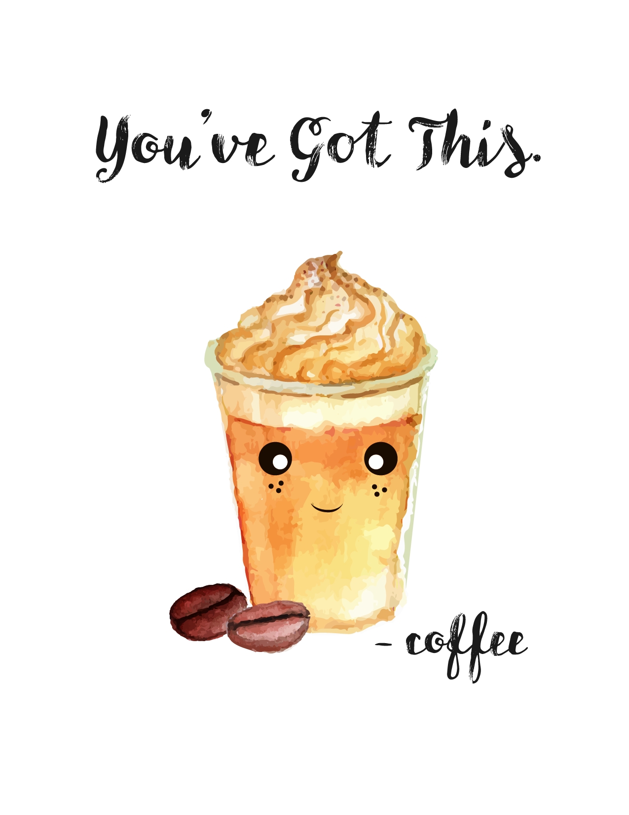 coffee sign printable