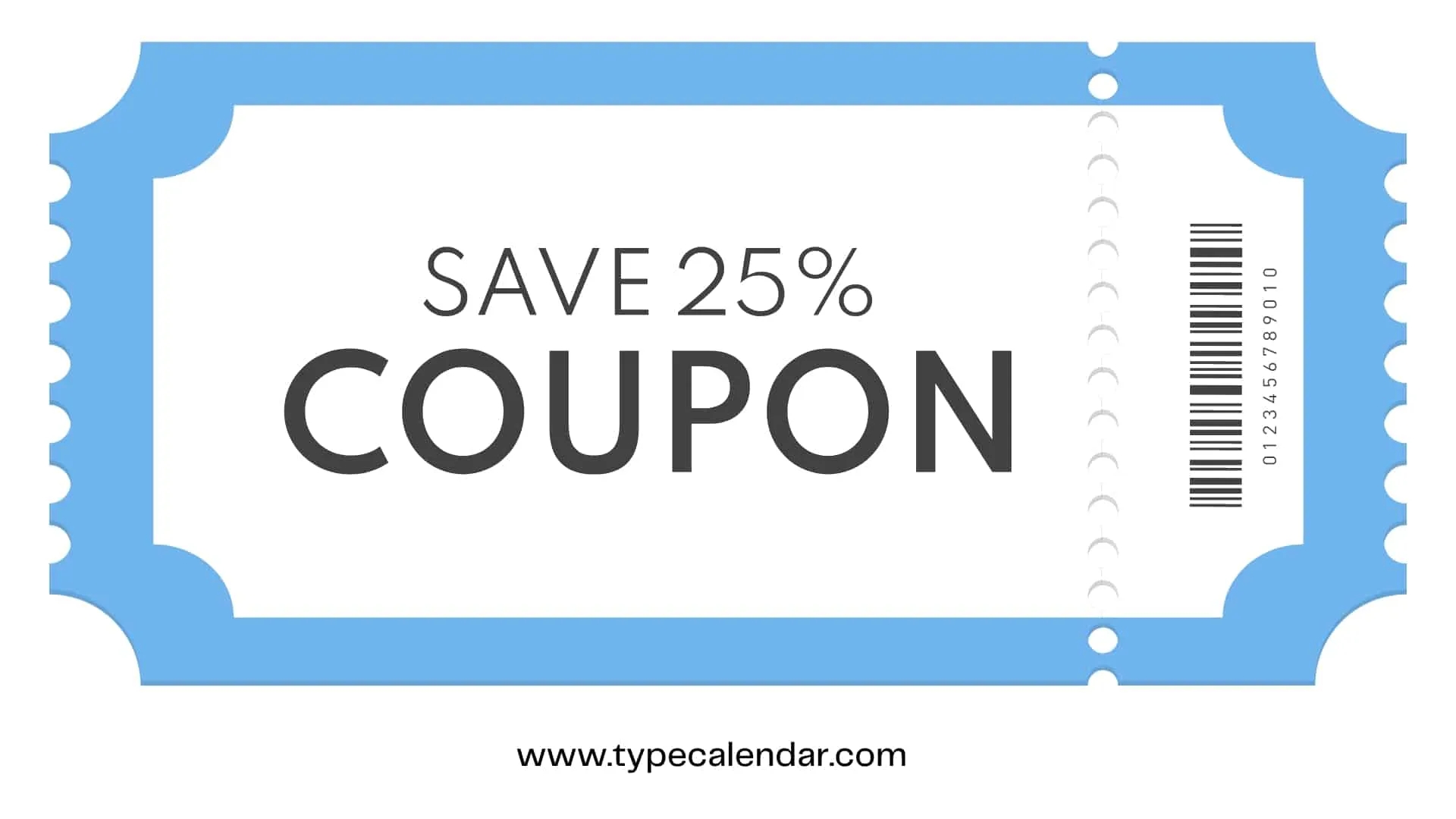 free printable coupon template
