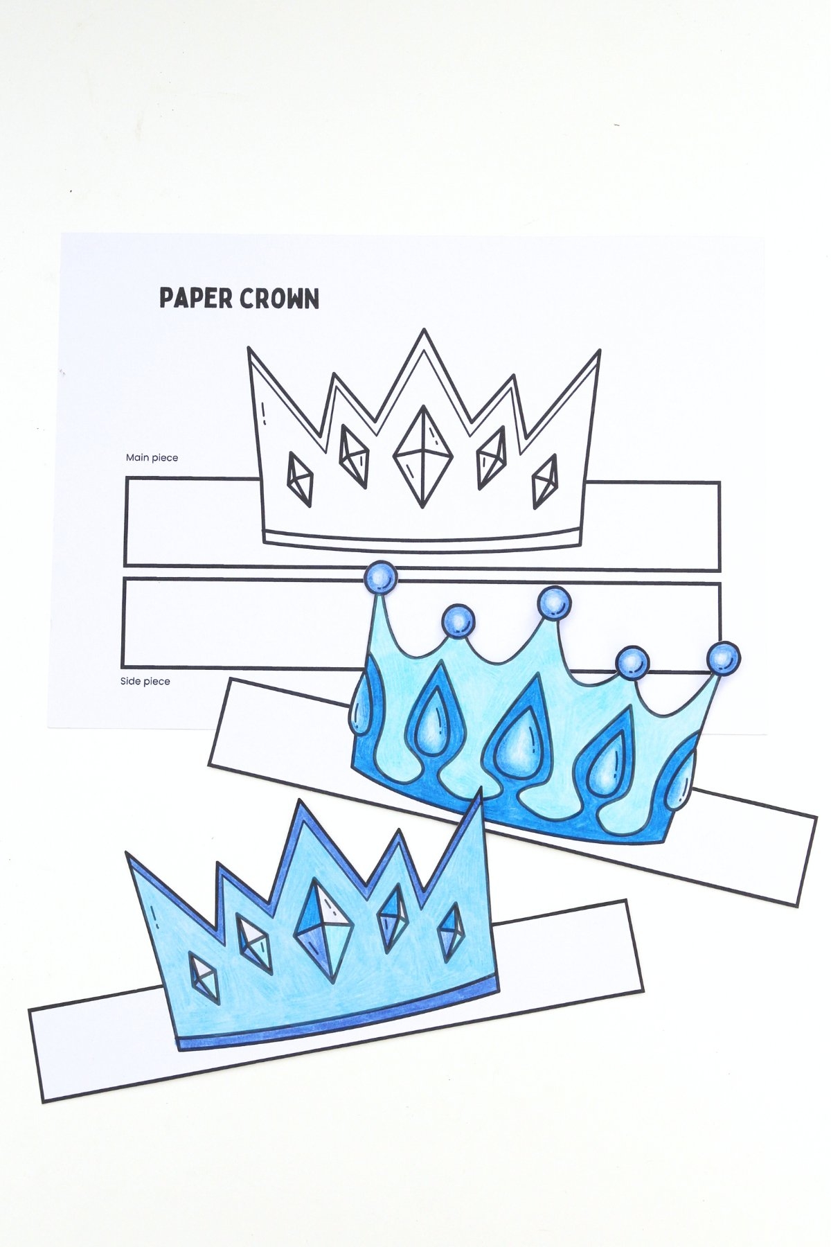 Free Printable Crown Templates Gathering Beauty