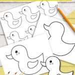 Free Printable Duck Templates For Ducky Crafts And Fun