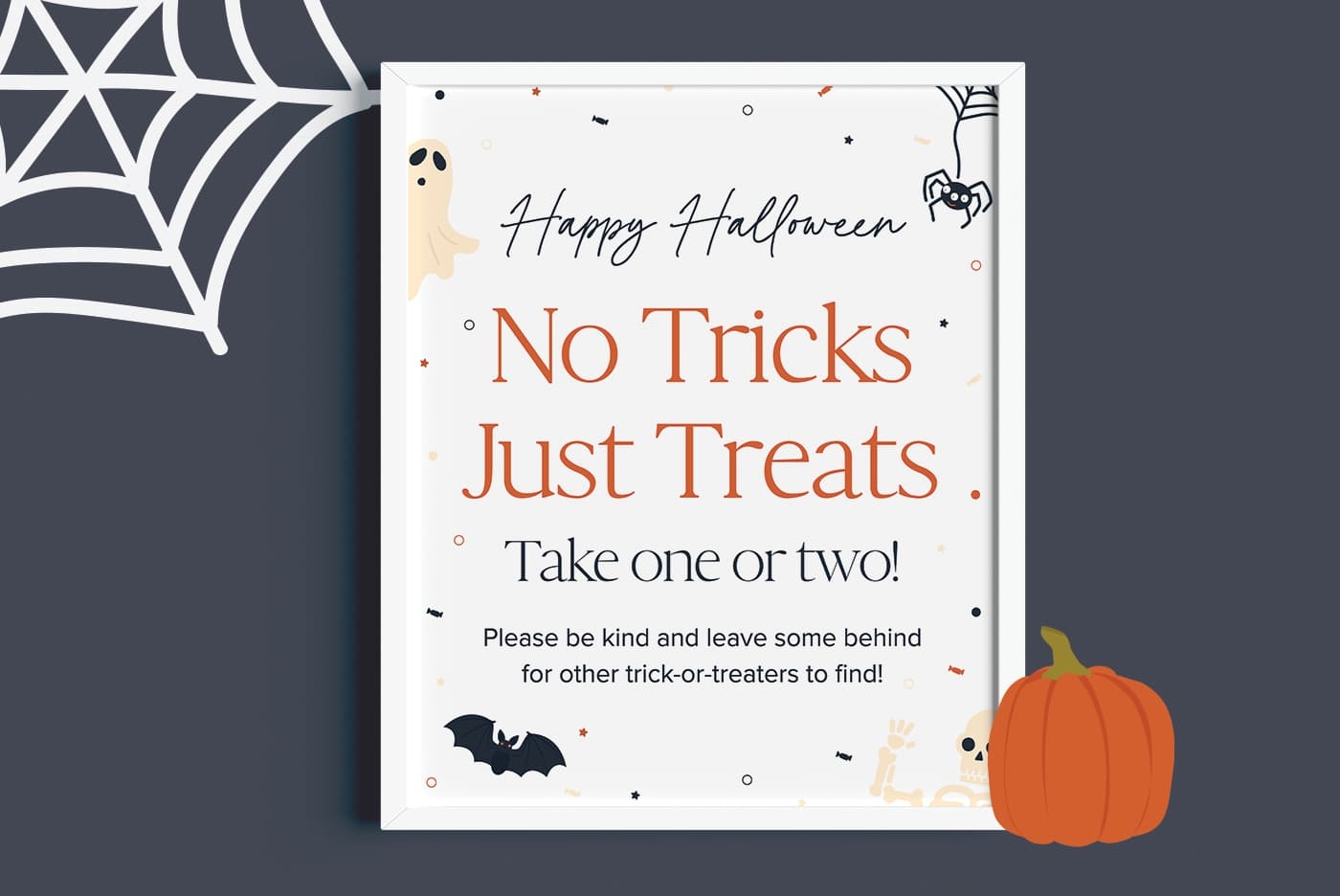 halloween candy sign printable
