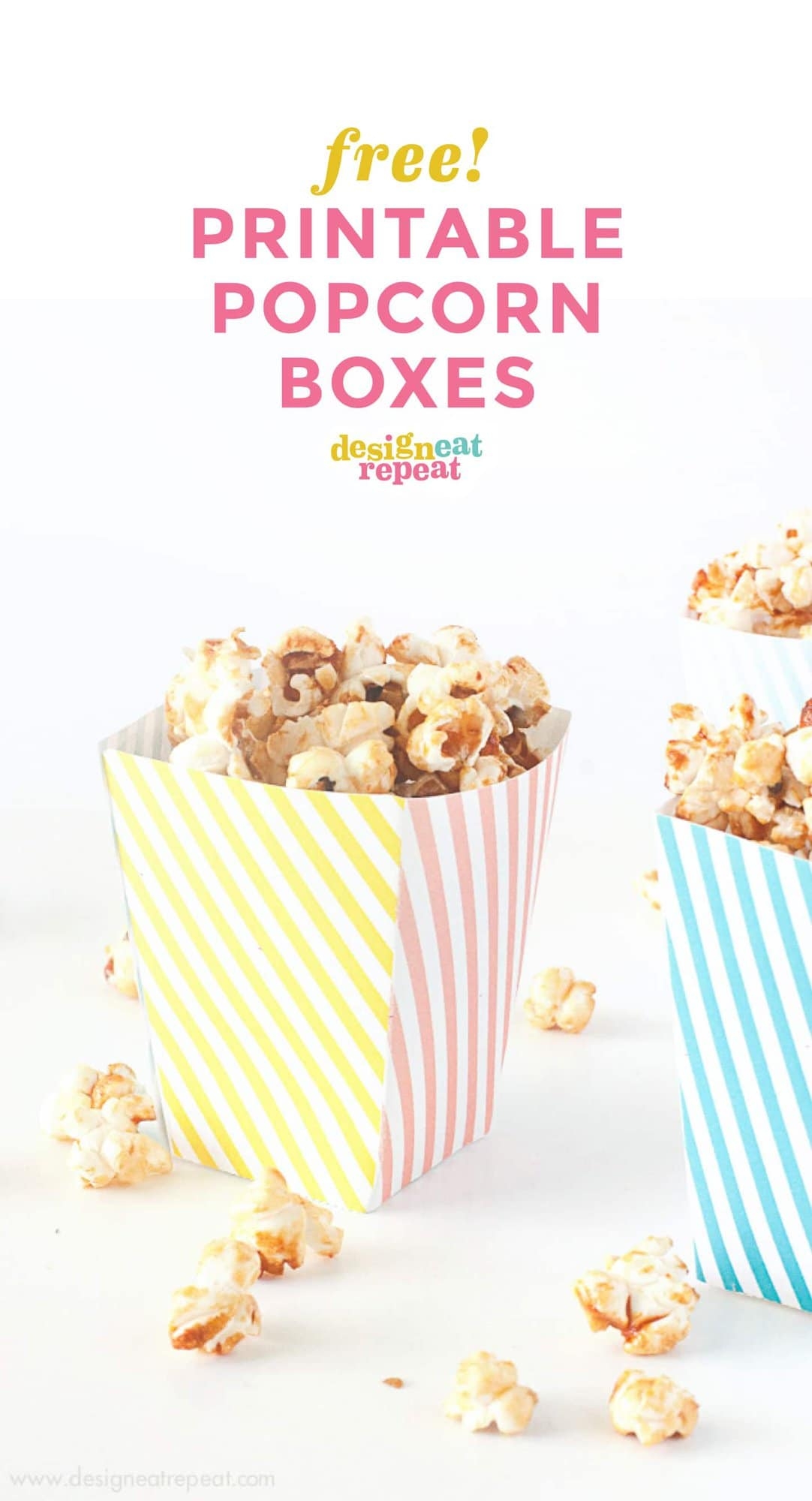 popcorn template printable