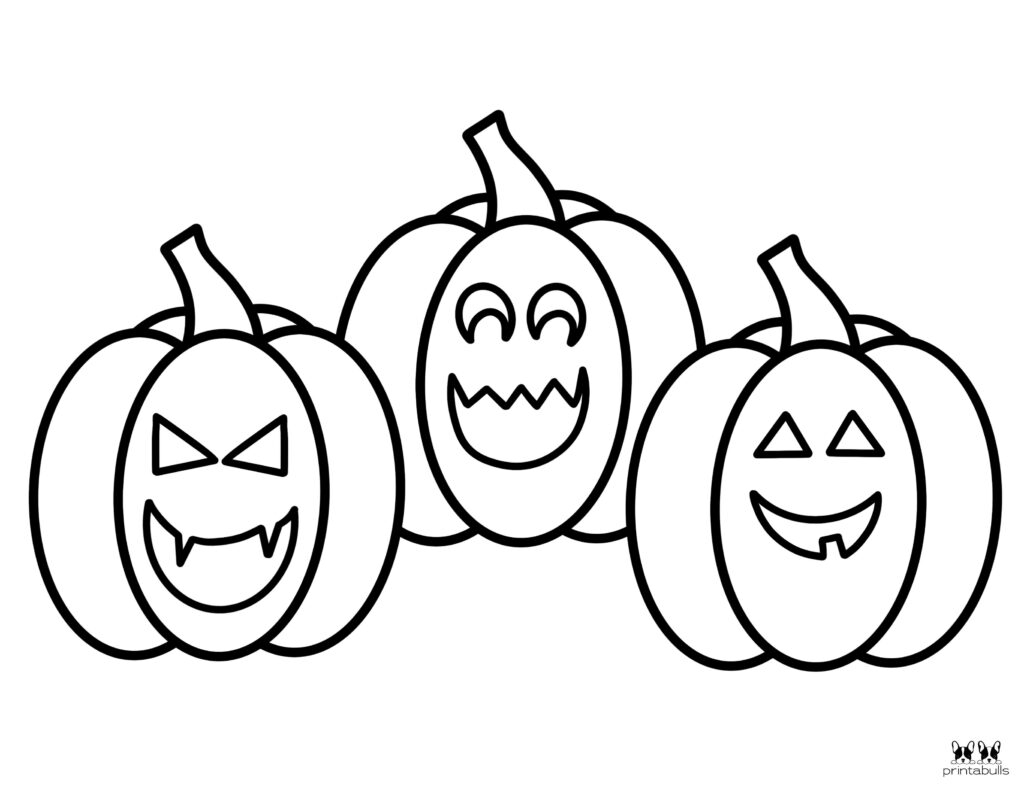 printable pumpkin color sheets
