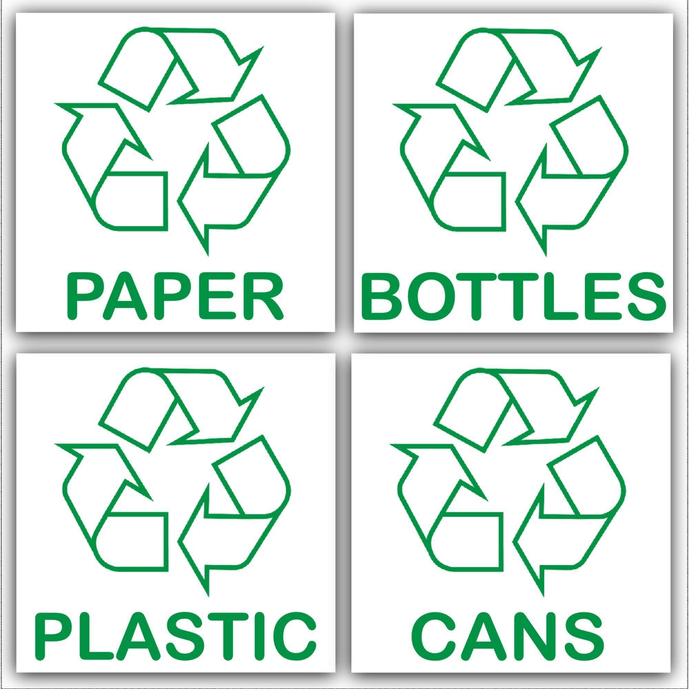Free Printable Recycling Signs For Bins Printable Party Favors