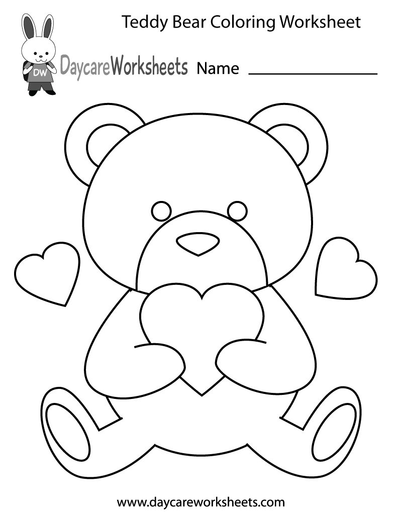 printable bear template