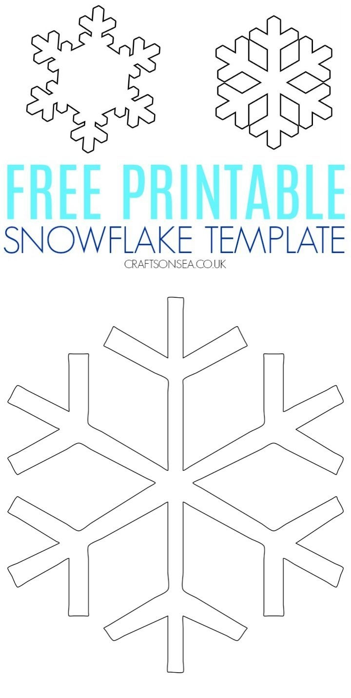 printable snowflake templates