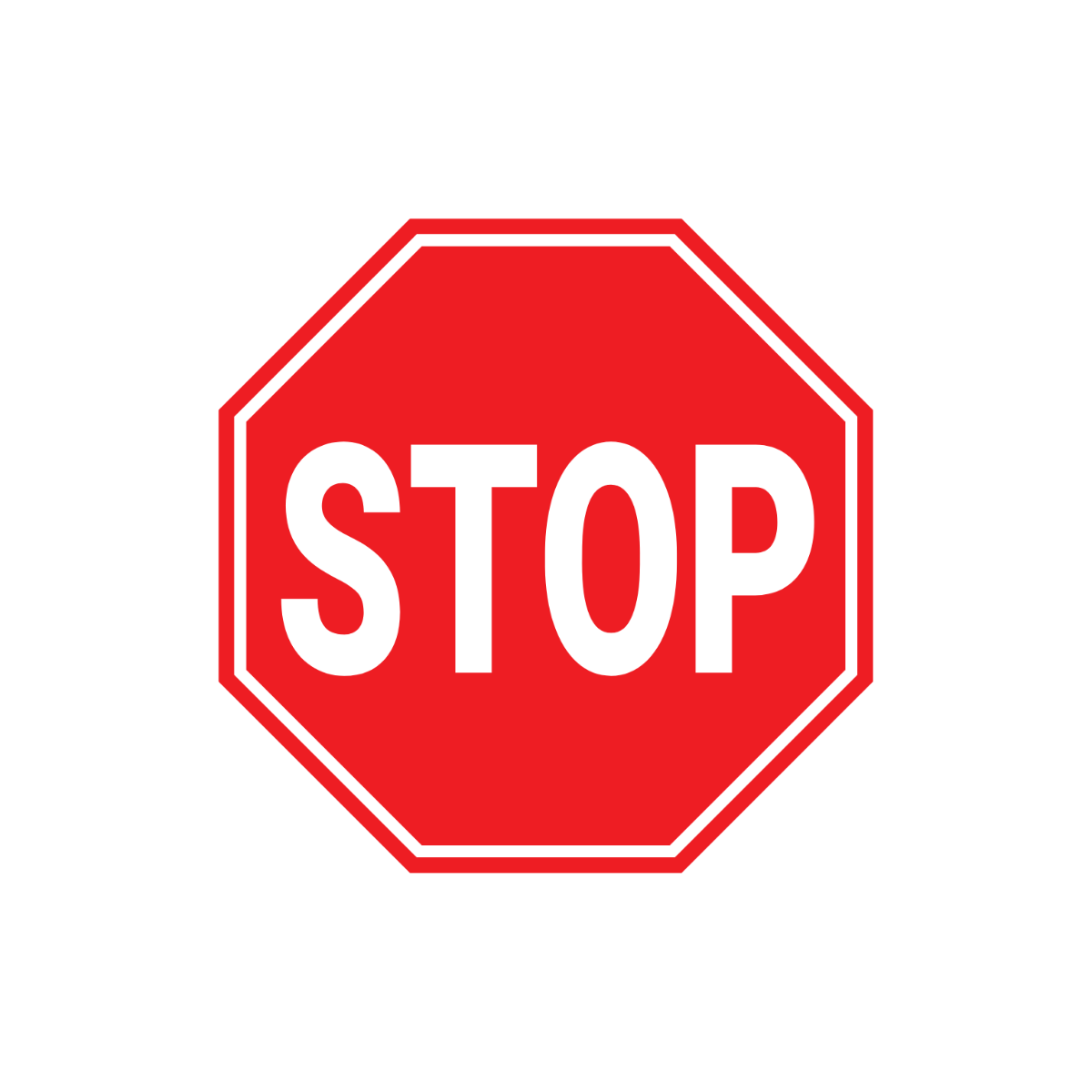 Free Stop Sign Vector Clipart PNG SVG To Edit Online