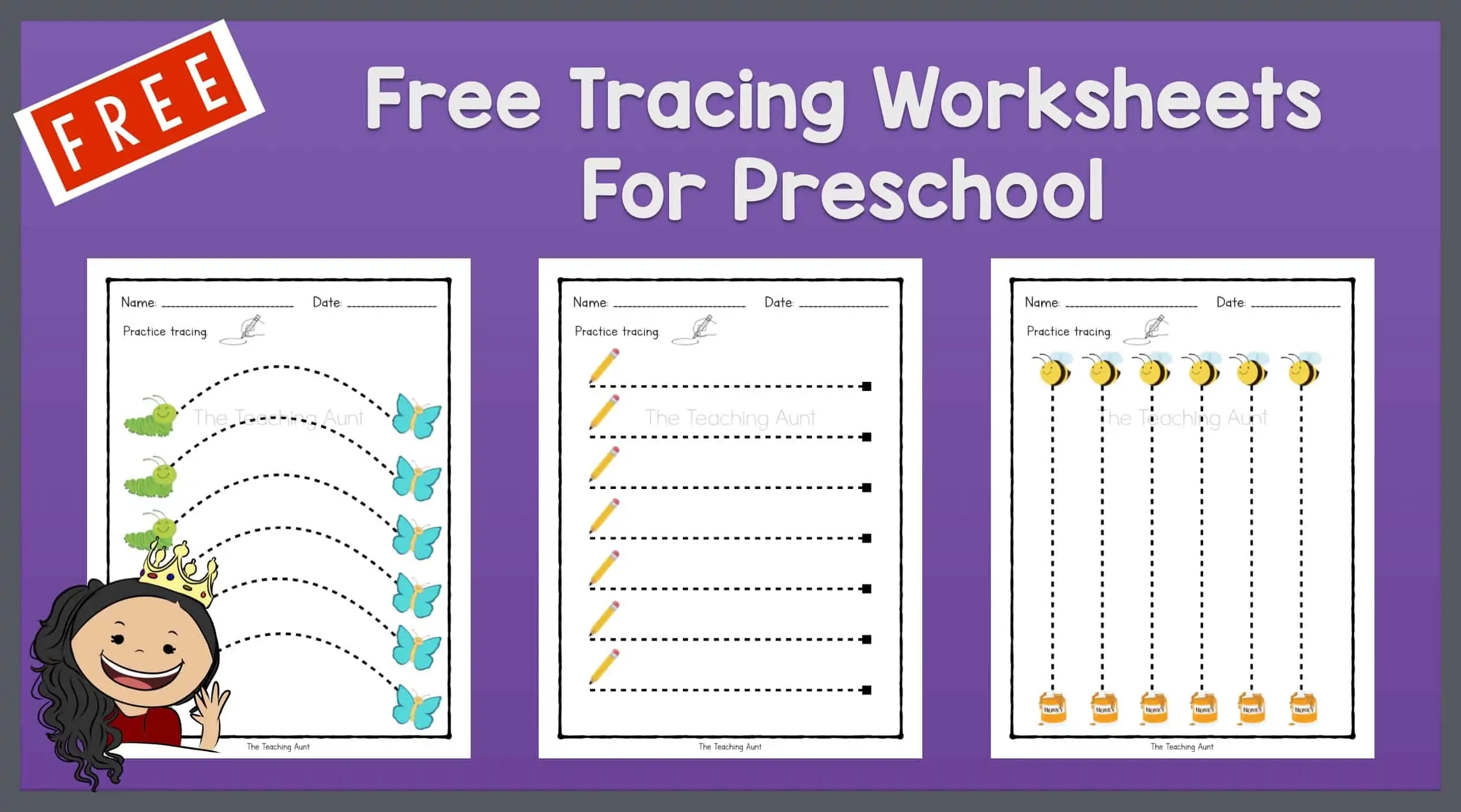 tracing lines worksheets printable pdf