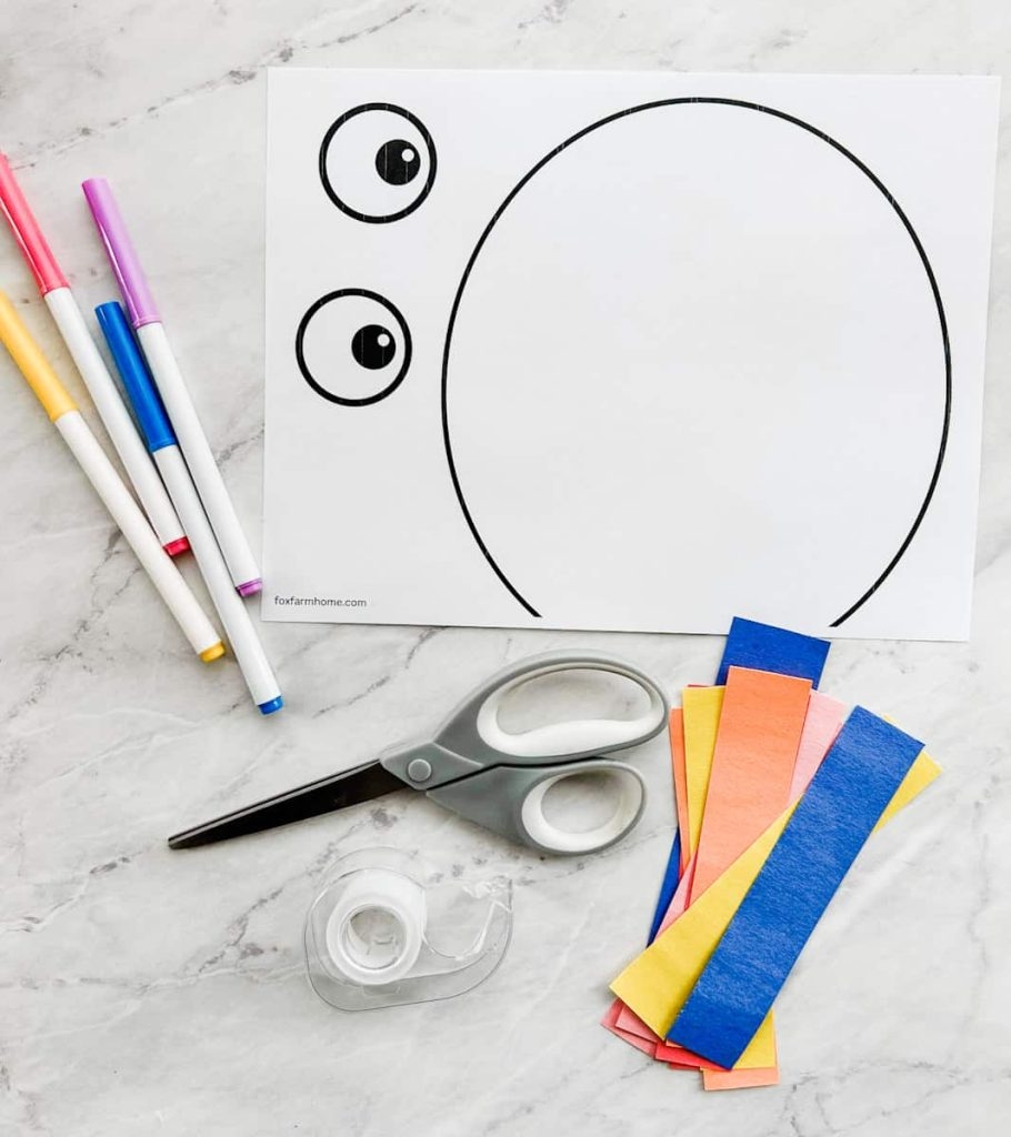 Fun Octopus Craft For Kids With Free Template Fox Farm Home