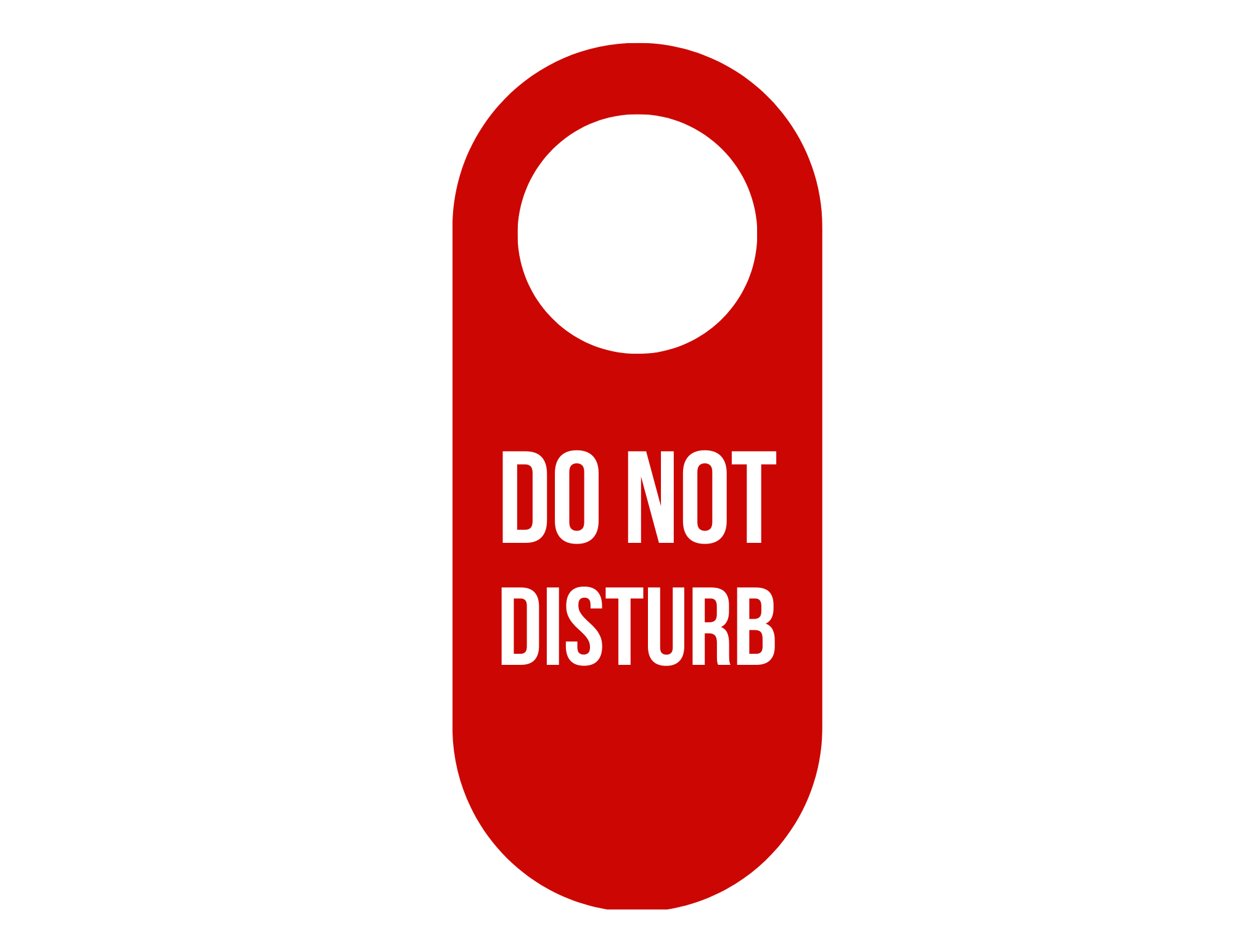 do not disturb sign printable