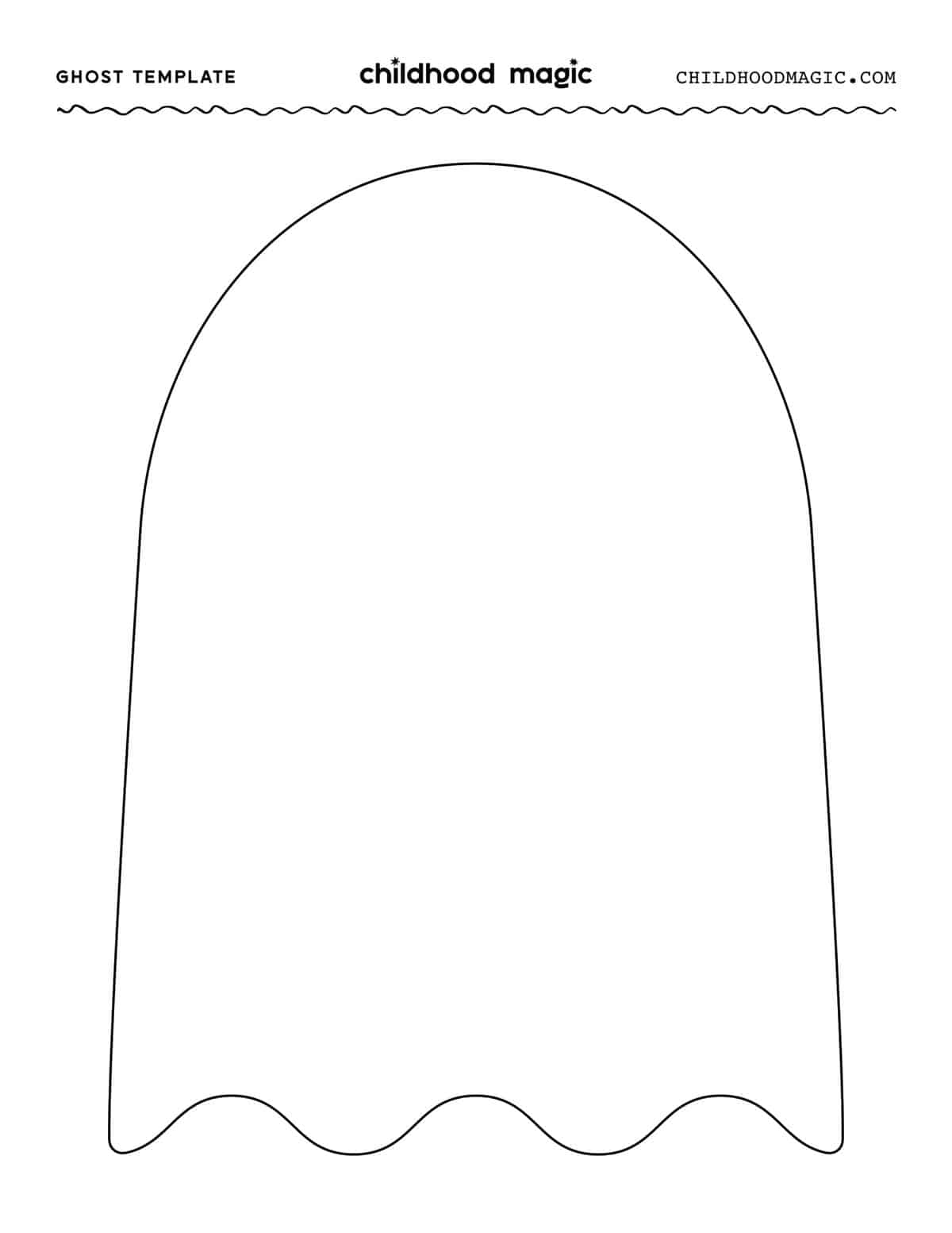 ghost template printable pdf