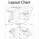 Giant Organza Butterfly Template And Tutorial Sweet Red Poppy