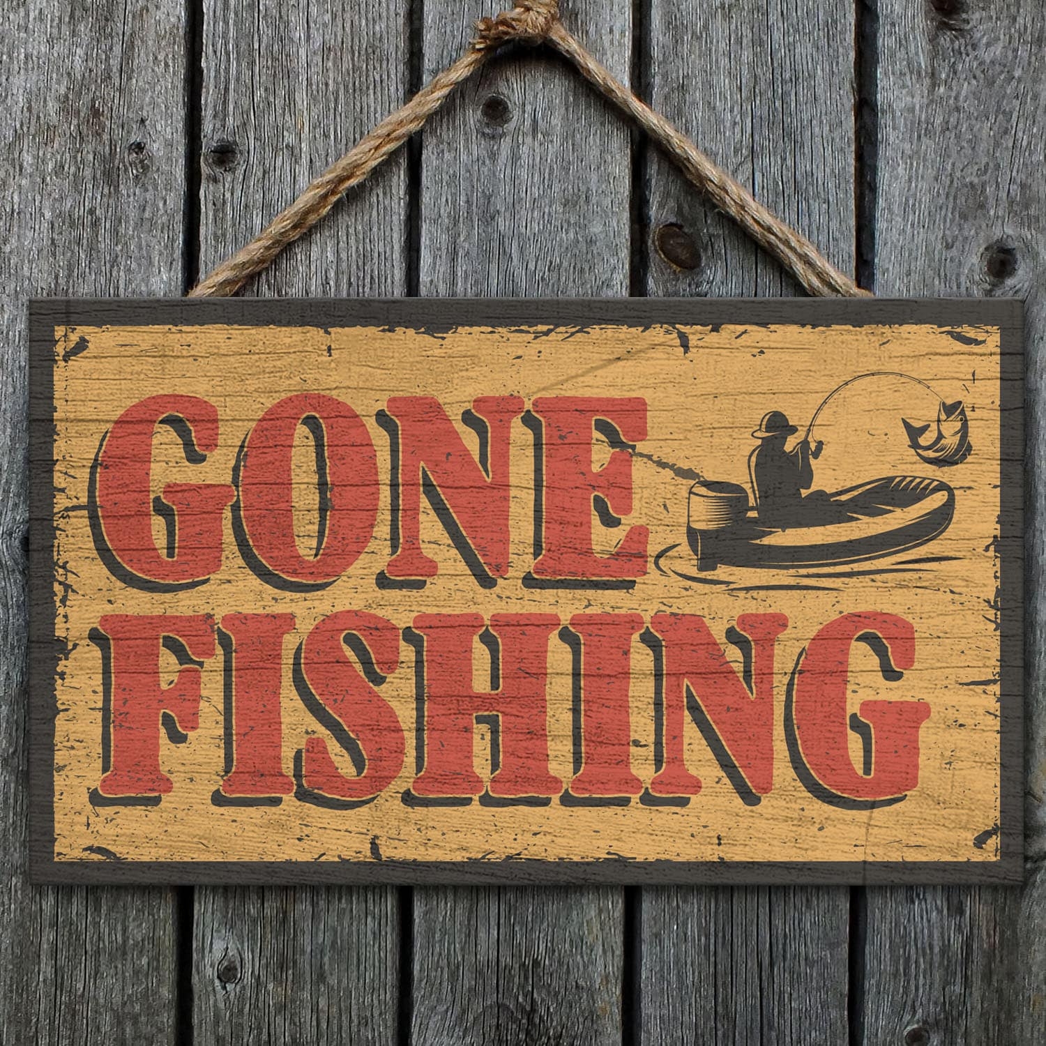 gone fishing printable sign