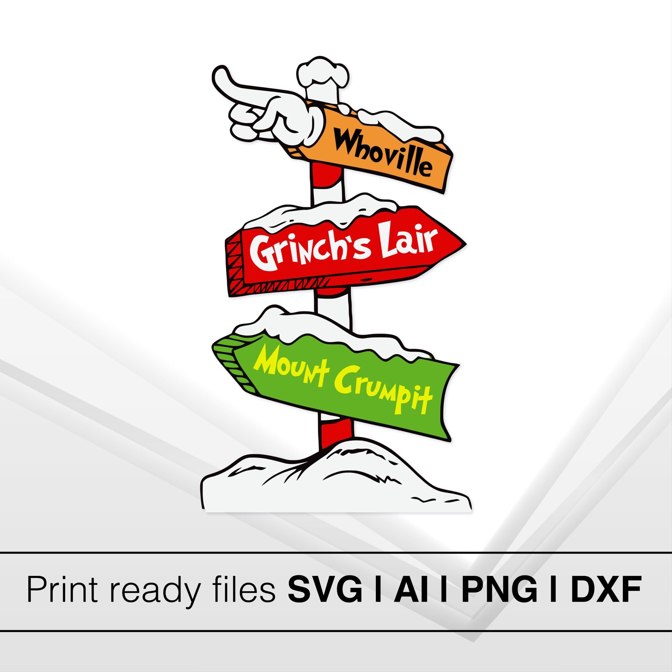 Grinch Sign SVG Grinch Sign Post And Signs Christmas Grinch SVG Grinch Face Svg Grinch Face Silhouette Merry Grinchmas Cricut File Etsy