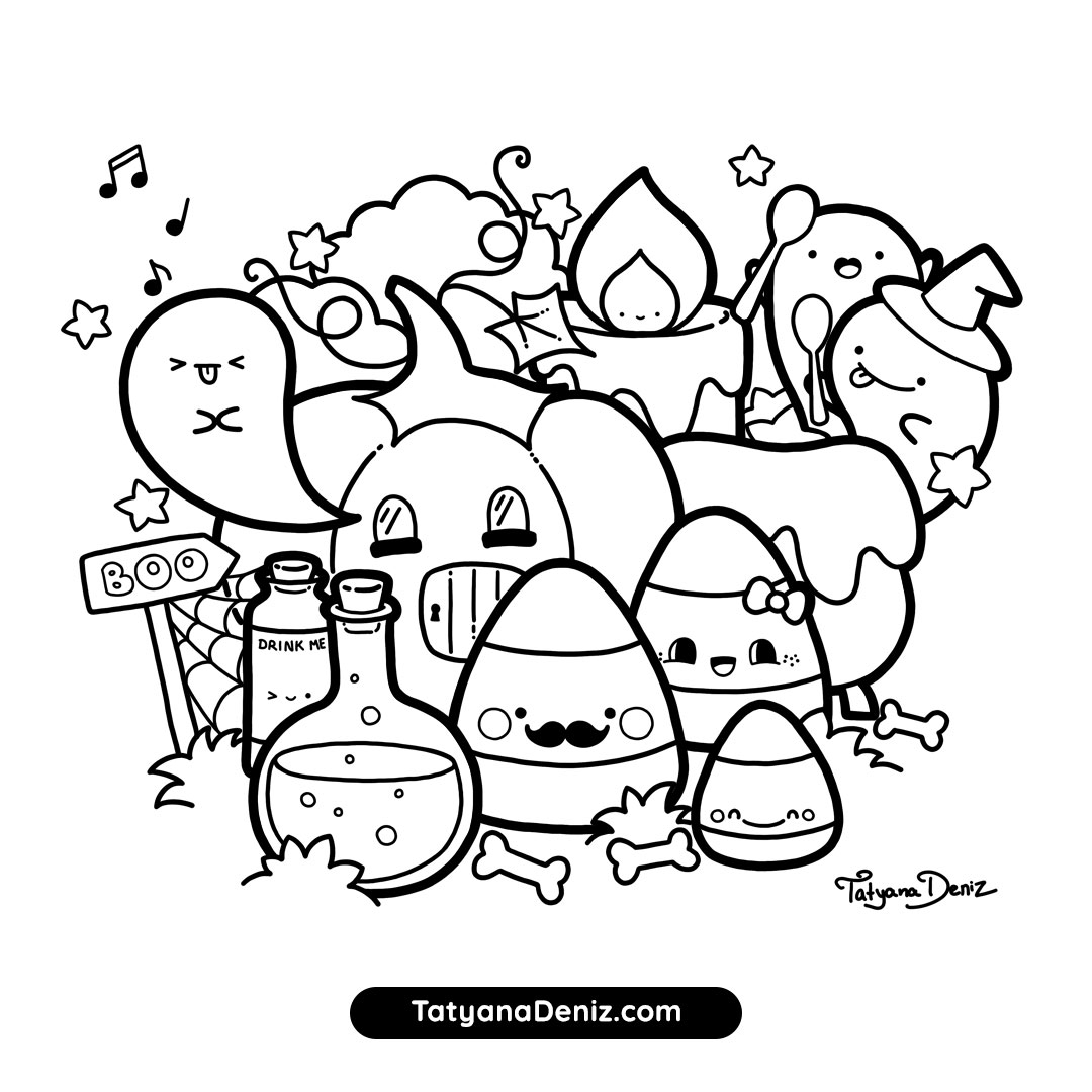 coloring sheets halloween printable