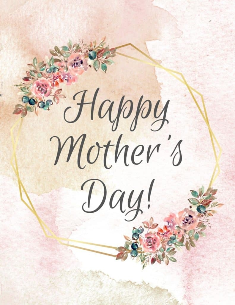 Happy Mothers Day Signs Free Printables Add A Little Adventure