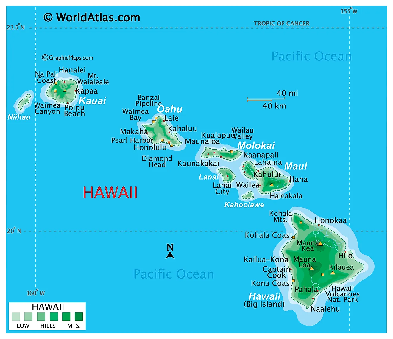 Hawaii Maps Facts World Atlas