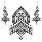 Henna Tattoo Flower Template Mehndi Royalty Free SVG Cliparts Vectors And Stock Illustration Image 56553393 