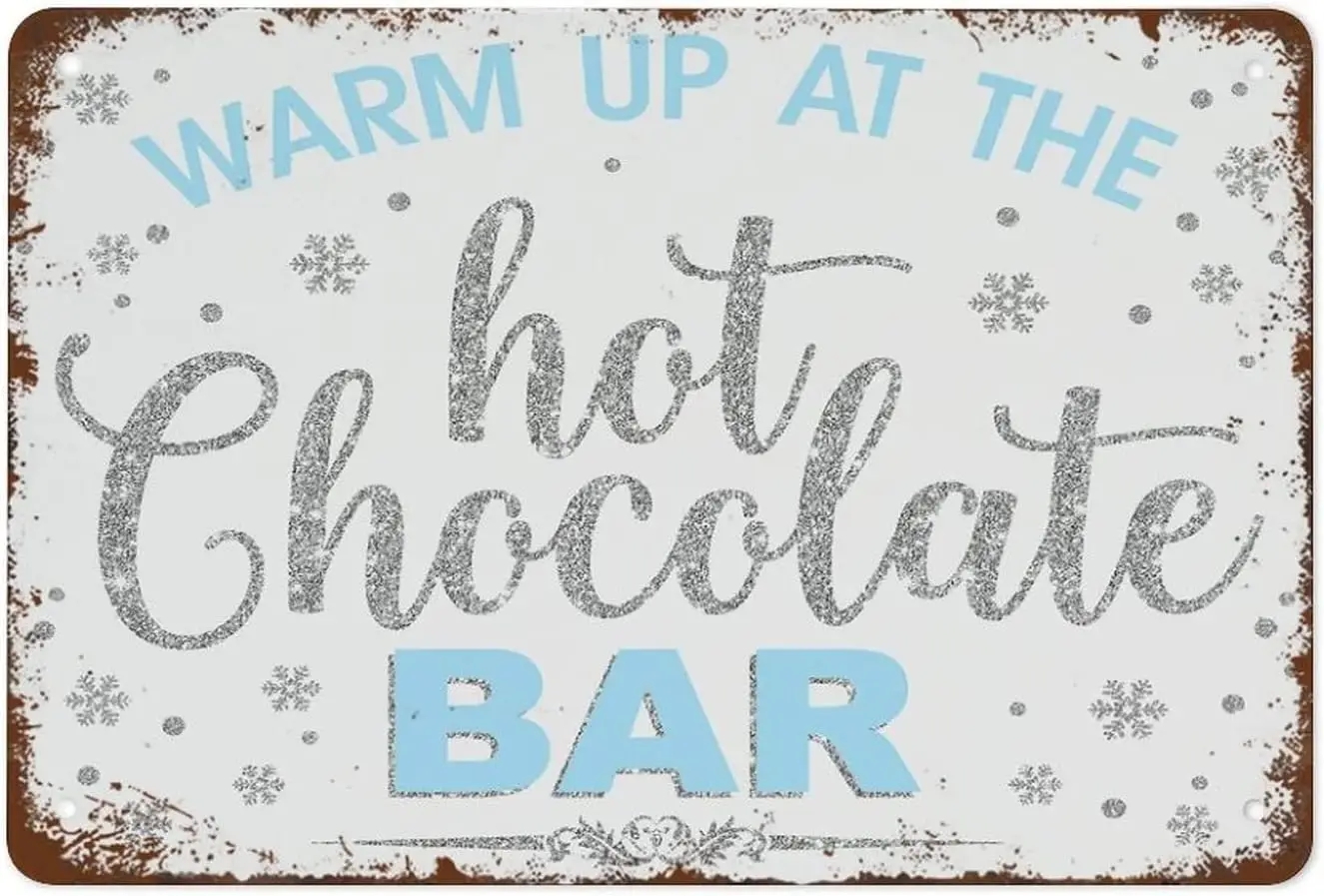 hot cocoa bar sign printable